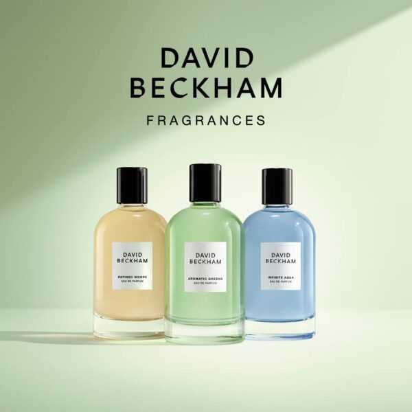 David Beckham Aromatic Greens, Eau de Parfum for him, holzig-grüner Herrenduft, Glasflakon, 100 ml - Image 7