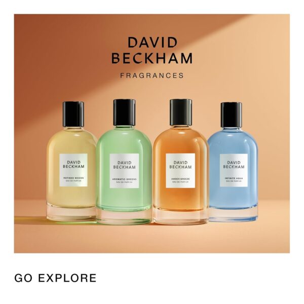 David Beckham Eau de Parfum Amber Breeze, langanhaltender, sinnlicher Herrenduft für einen besonderen Abend, 100 ml - Image 4